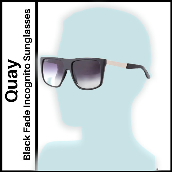 Quay Incognito Black Fade Sunglasses